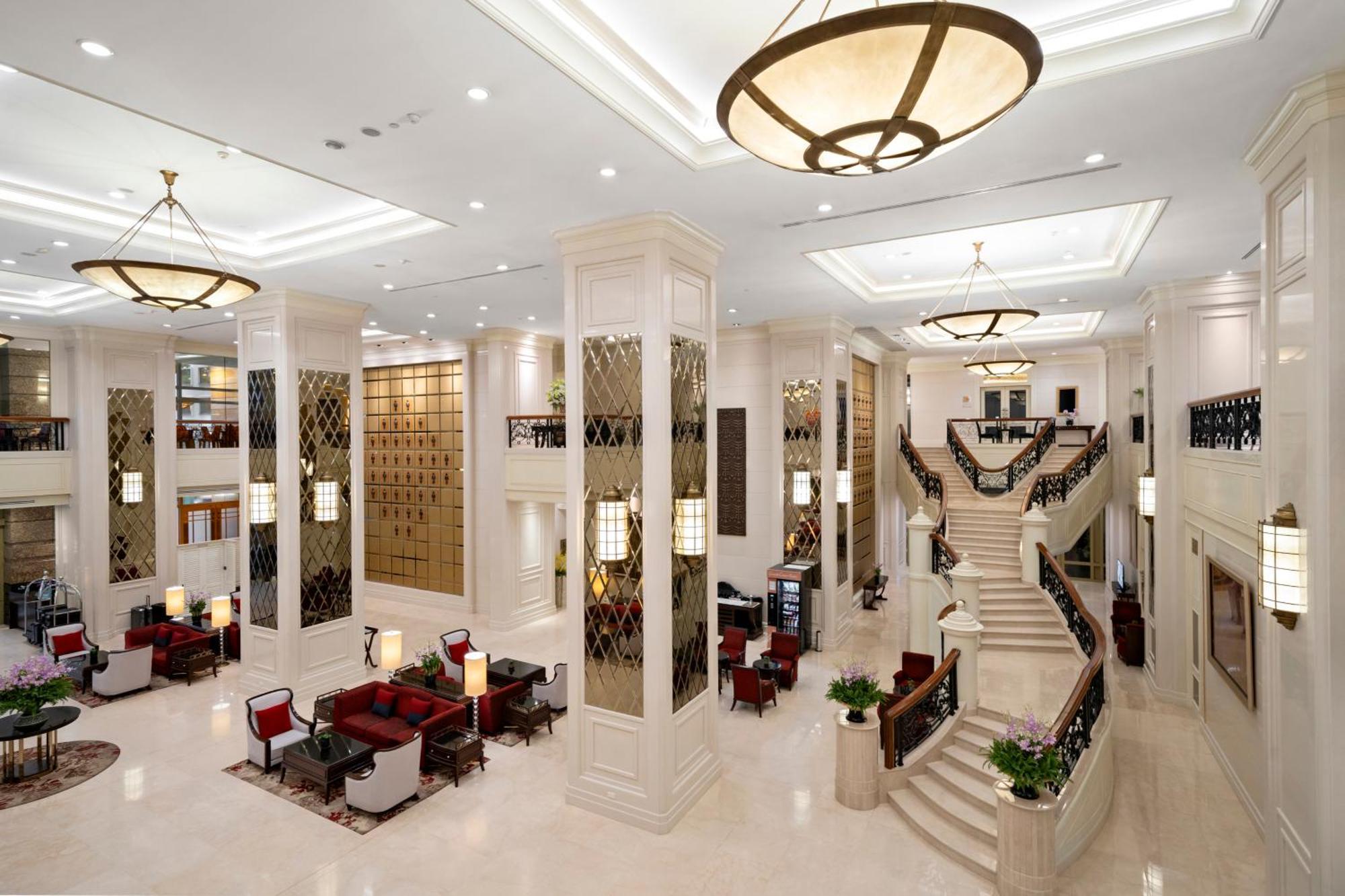 Grande Centre Point Hotel Ratchadamri Bangkok Exterior foto Lobby
